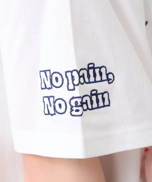 Another Branch olive des olive(アナザーブランチオリーブデオリーブ)の「お花シリーズBIGTシャツ(Tシャツ/カットソー・レディース・スミクロ/ミント/オートミール/ホワイト系その他/オフホワイト/ブルー/ブラック系その他・FREE)」の14枚目の写真