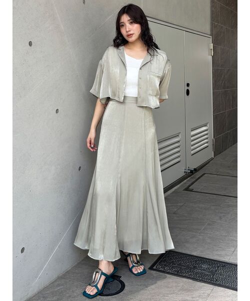 MURUA（ムルーア）の「2wayフレンチスリーブニット（タンクトップ・レディース・ホワイト/モカ/ブルー/ブラック・FREE）」の20枚目の写真