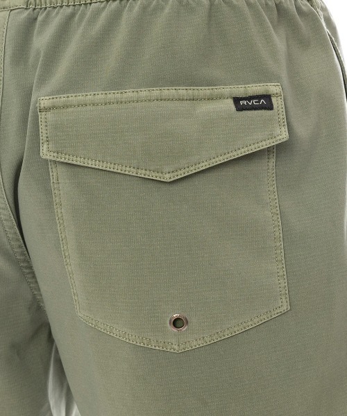 RVCA（ルーカ）の「RVCA メンズ VA PIGMENT ELASTIC SHORT 16 ショートパンツ 【2025年春夏モデル】/ルーカ水陸両用ウエストゴムサーフトランクス・ボードショーツ・バギーショーツ(水着)（水着・メンズ・オリーブ/ピンク系その他/ブルー系その他・X-LARGE/LARGE/MEDIUM/SMALL）」の7枚目の写真