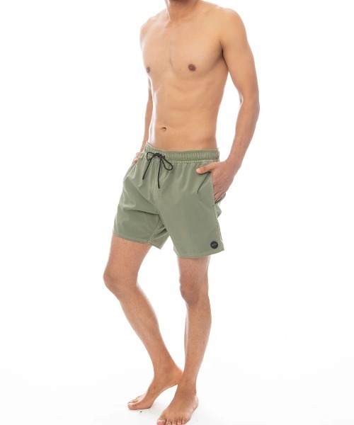 RVCA（ルーカ）の「RVCA メンズ VA PIGMENT ELASTIC SHORT 16 ショートパンツ 【2025年春夏モデル】/ルーカ水陸両用ウエストゴムサーフトランクス・ボードショーツ・バギーショーツ(水着)（水着・メンズ・オリーブ/ピンク系その他/ブルー系その他・X-LARGE/LARGE/MEDIUM/SMALL）」の9枚目の写真