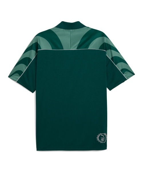 PUMA(プーマ)の「PUMA x HARRY POTTER Relaxed Football Jersey(プーマ x ハリーポッター リラックス フットボール ジャージ)(Tシャツ/カットソー・メンズ・レッド系/グリーン系・X-LARGE/LARGE/MEDIUM)」の4枚目の写真