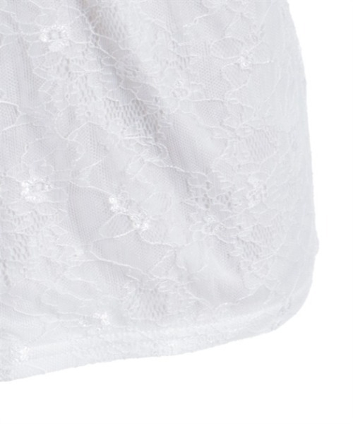 axes femme（アクシーズファム）の「ギャザー総レースタンク（タンクトップ・レディース・ブラック/イエロー/ピンク/ホワイト・FREE）」の10枚目の写真