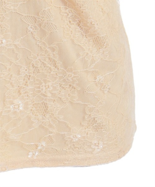 axes femme（アクシーズファム）の「ギャザー総レースタンク（タンクトップ・レディース・ブラック/イエロー/ピンク/ホワイト・FREE）」の17枚目の写真