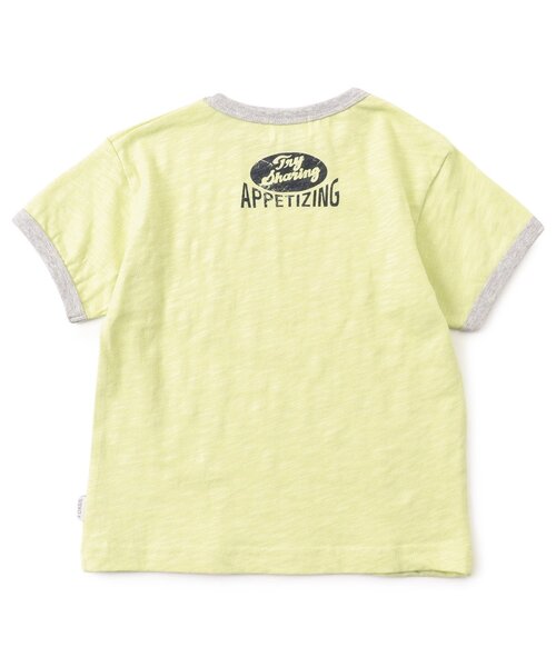F.O.KIDS（エフオーキッズ）の「【ジュニア対応】リンガー半袖Tシャツ（Tシャツ/カットソー・キッズ・ライム/オレンジ/キナリ・90/100/110/120/80/130/140）」の15枚目の写真