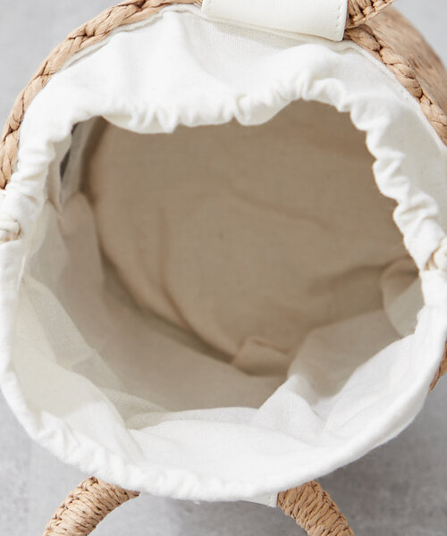 Another Branch olive des olive（アナザーブランチオリーブデオリーブ）の「【2WAY】パール付バケツショルダー（ショルダーバッグ・レディース・ブラック/ホワイト・FREE）」の10枚目の写真