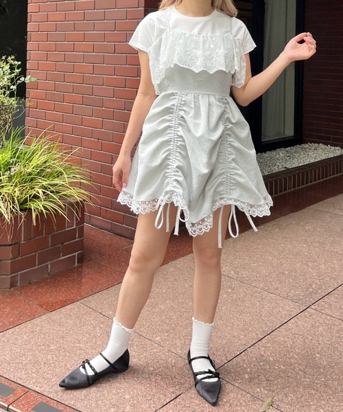 SELF-PORTRAIT★フェザー シルク フレアー ワンピース★関税込み セール】ショッピングゴー shoppinggo フレアキャミワンピース