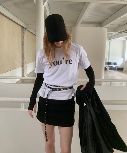 tシャツ 「LONSLAN」ストラクチャード オーバーサイズTシャツ CHLONW25s015 レディース メンズ LONSLAN】ストラクチャード オーバーサイズTシャツ CHLONW25s015