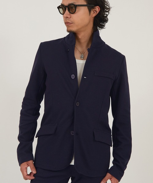 improves（インプローブス）の「TCダンボール カルゼ イタリアンジャケット（テーラードジャケット・メンズ・チャコール/ネイビー/グレー/ブラック・MEDIUM/LARGE）」の4枚目の写真