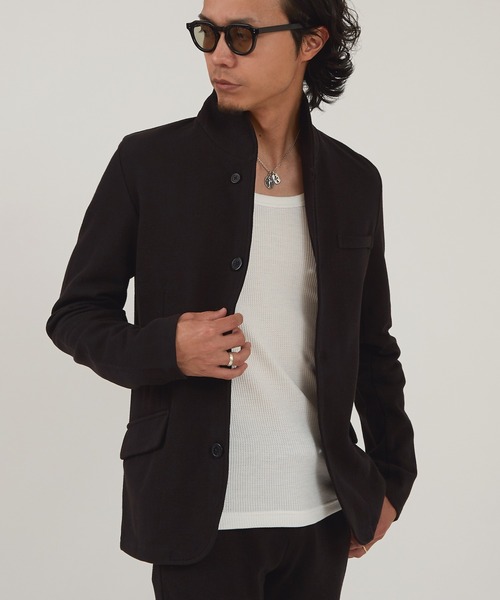 improves（インプローブス）の「TCダンボール カルゼ イタリアンジャケット（テーラードジャケット・メンズ・チャコール/ネイビー/グレー/ブラック・MEDIUM/LARGE）」の5枚目の写真