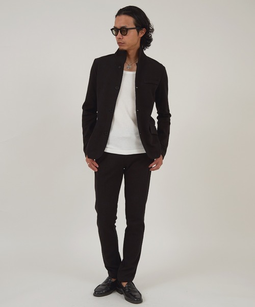 improves（インプローブス）の「TCダンボール カルゼ イタリアンジャケット（テーラードジャケット・メンズ・チャコール/ネイビー/グレー/ブラック・MEDIUM/LARGE）」の9枚目の写真