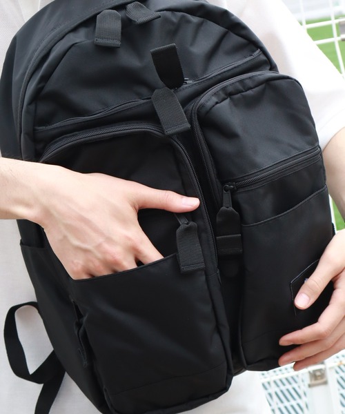 MOUNTAIN SMITH(マウンテンスミス)の「【MOUNTAIN SMITH/マウンテンスミス】dawn backpack/ダウン バックパック(バックパック/リュック・メンズ・ブラック/ライトブラウン・FREE)」の22枚目の写真