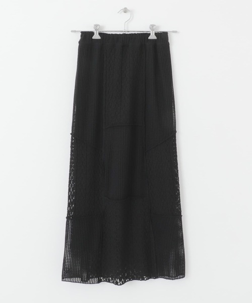 KBF(ケイビーエフ)の「パッチワークIラインスカート(スカート・レディース・アイボリー/ブラック・ONE)」の21枚目の写真