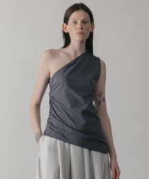 CLEFF ONE SHOULDER SLEEVELESS