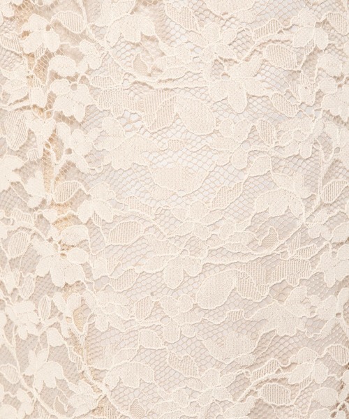 mysty woman(ミスティウーマン)の「スカラップレースエスカルゴスカート 497396(スカート・レディース・オフホワイト/ブラック/ベージュ・FREE)」の16枚目の写真