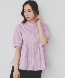 美品 フリル シャツ バンドカラー ホワイト クラシック ブラウス 長め Amazon | [リーバイス] シャツ CARINNA クラシック フリル