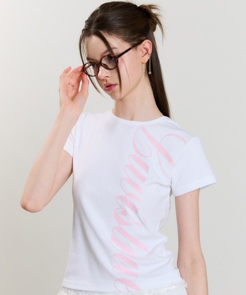 SM STRAIGHT LOGO TEE（Tシャツ/カットソー）｜LUVISTRUE（ラヴ