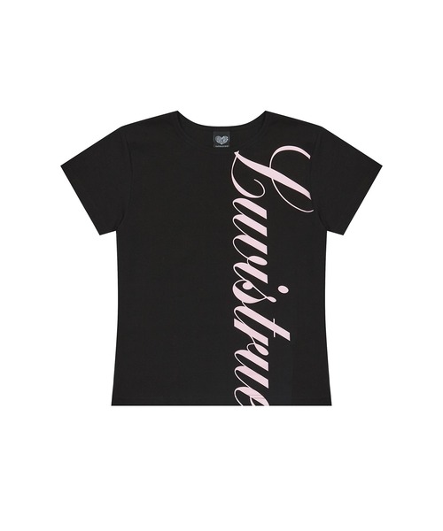 ★LUVISTRUE★SM STRAIGHT LOGO TEE(BLACK)★正規品/直送料込 LUVISTRUE tシャツ SM STRAIGHT LOGO TEE レディース : ZOZOTOWN