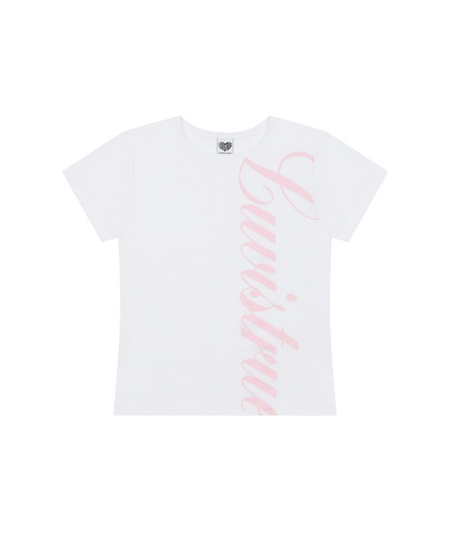 LUVISTRUE(ラヴイズトゥルー)の「SM STRAIGHT LOGO TEE(Tシャツ/カットソー・レディース・ホワイト/ブラック・FREE)」の17枚目の写真