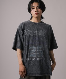 【82】 ロックテイスト プリントTシャツ メンズ レディース