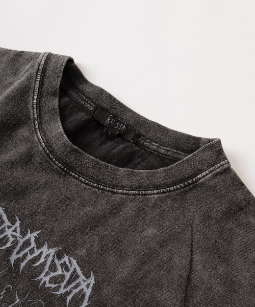 SlashDate(スラッシュデイト)の「【82】 ロックテイスト プリントTシャツ メンズ レディース(Tシャツ/カットソー・メンズ・ブラック系その他/ブラック/ブラック系その他2・M/L)」の6枚目の写真