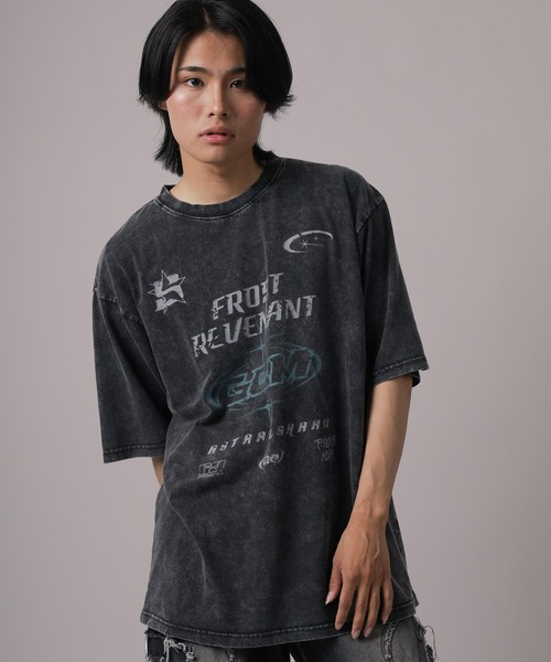 LAD MUSICIAN スプラッシュプリント　ニットカットソー　Tシャツ l_2325821_37.jpg