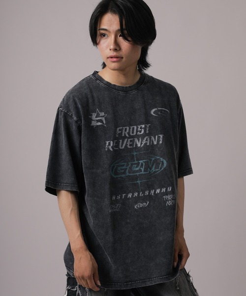 セール】【82】 ロックテイスト プリントTシャツ メンズ