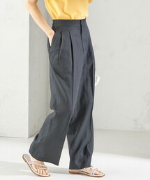 SHIPS | 〈手洗い可能〉綿麻 ビエラ 2タック パンツ(その他パンツ)