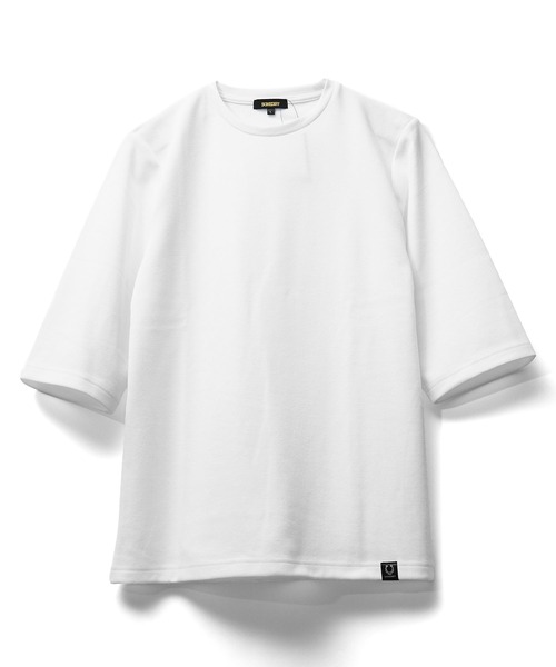 SOMEDIFF(サムディフ)の「【SOMEDIFF】7分袖プレミアムカットソー メンズ Tシャツ 七分丈 タイト 春服(Tシャツ/カットソー・メンズ・ブラック系1/ホワイト/ホワイト系1/ブラック/アッシュグレー/グレー系1/ネイビー系1/ネイビー・XXL/L/M/XL)」の17枚目の写真