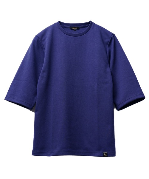 SOMEDIFF(サムディフ)の「【SOMEDIFF】7分袖プレミアムカットソー メンズ Tシャツ 七分丈 タイト 春服(Tシャツ/カットソー・メンズ・ブラック系1/ホワイト/ホワイト系1/ブラック/アッシュグレー/グレー系1/ネイビー系1/ネイビー・XXL/L/M/XL)」の9枚目の写真