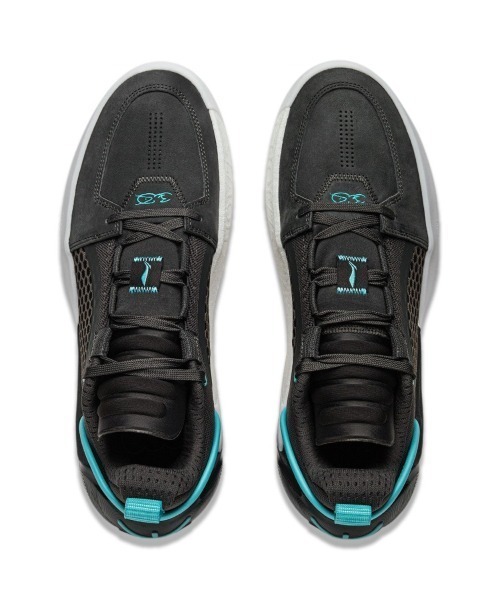 Kinetics(キネティクス)の「LI-NING Wade All City 12 Encore(リーニン ウェイド オールシティ 12 アンコール)(スニーカー・メンズ・グレー系・26cm/27cm/28cm/29.5cm)」の5枚目の写真