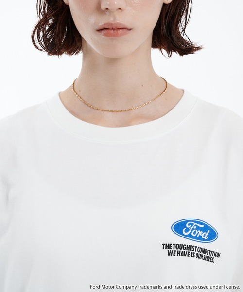 tシャツ 「別注」「GOOD ROCK SPEED」FORD ロゴTシャツ レディース fredy emue tシャツ 「GOOD ROCK SPEED/グッドロックスピード