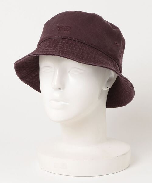 Y-3(ワイスリー)の「Y-3 BUCKET HAT(ハット・メンズ・パープル系その他・LARGE/MEDIUM/SMALL)」の2枚目の写真