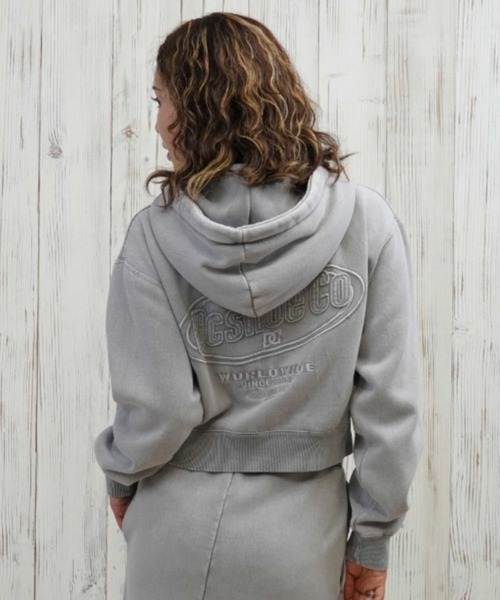 DC/ディーシー ショート丈ジップパーカー LZP254307（パーカー）｜DC