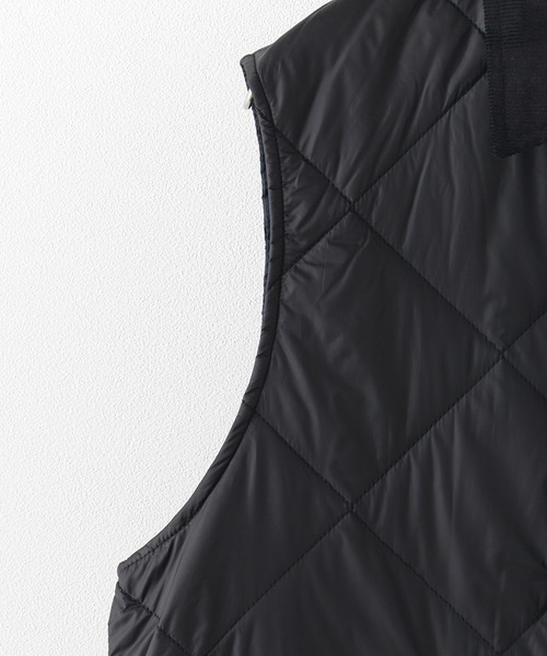 Vincent et Mireille（バンソンエミレイユ）の「Vincent et Mireille/バンソンエミレイユ RIDING VEST ベスト キルティングベスト（ベスト・メンズ・オリーブ・36）」の7枚目の写真