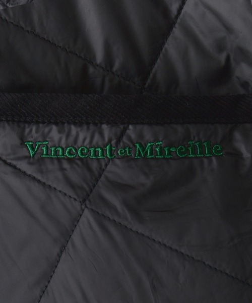 Vincent et Mireille（バンソンエミレイユ）の「Vincent et Mireille/バンソンエミレイユ RIDING VEST ベスト キルティングベスト（ベスト・メンズ・オリーブ・36）」の8枚目の写真