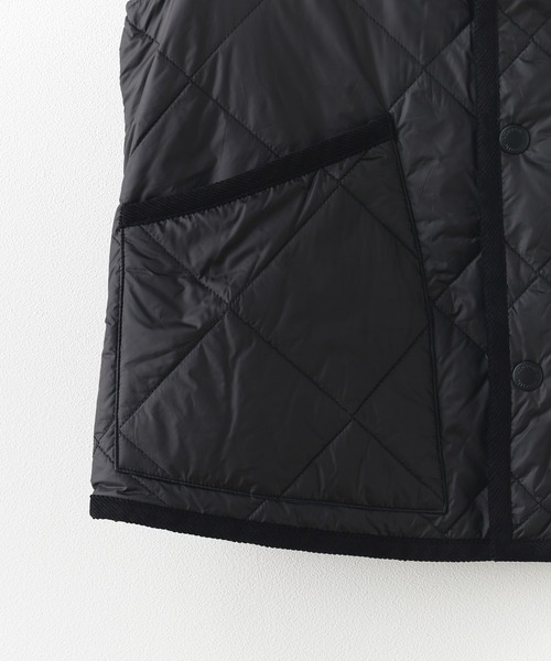 Vincent et Mireille（バンソンエミレイユ）の「Vincent et Mireille/バンソンエミレイユ RIDING VEST ベスト キルティングベスト（ベスト・メンズ・オリーブ・36）」の9枚目の写真