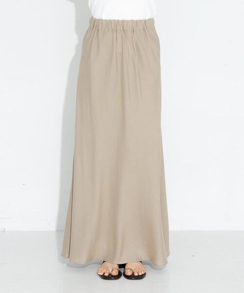 URBAN RESEARCH Sonny Label（アーバンリサーチサニーレーベル）の「リネン混セミマーメイドスカート（スカート・レディース・チャコールグレー/ベージュ・36/38）」の11枚目の写真