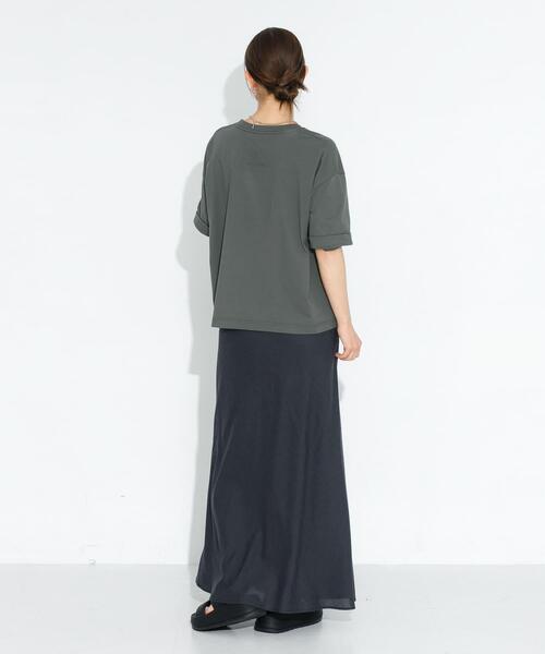 URBAN RESEARCH Sonny Label（アーバンリサーチサニーレーベル）の「リネン混セミマーメイドスカート（スカート・レディース・チャコールグレー/ベージュ・36/38）」の22枚目の写真