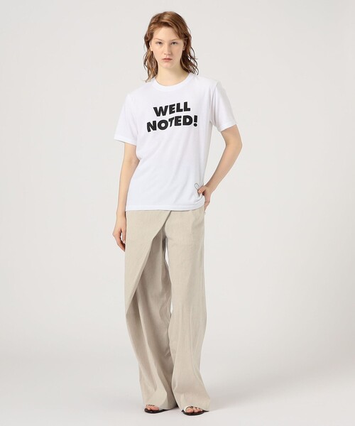 TANGTANG(タンタン)の「TANGTANG WELL VOTED Tシャツ(Tシャツ/カットソー・レディース・ホワイト・S)」の2枚目の写真