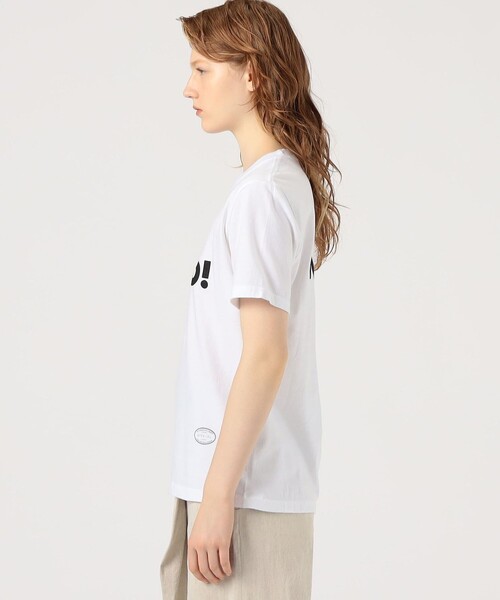 TANGTANG(タンタン)の「TANGTANG WELL VOTED Tシャツ(Tシャツ/カットソー・レディース・ホワイト・S)」の4枚目の写真