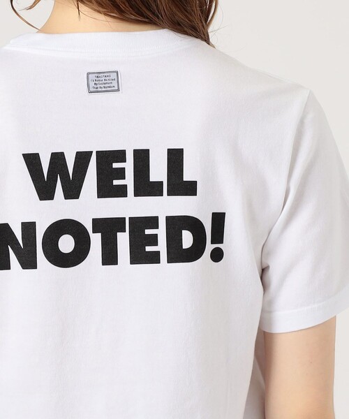 TANGTANG(タンタン)の「TANGTANG WELL VOTED Tシャツ(Tシャツ/カットソー・レディース・ホワイト・S)」の7枚目の写真