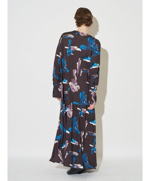 ELENDEEK（エレンディーク）の「オーレグリントワンピース（ワンピース・レディース・ボルドー/ブラウン/アイボリー・01/02）」の18枚目の写真