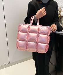トートバッグ（ピンク/桃色系・合成皮革/人工皮革）ファッション