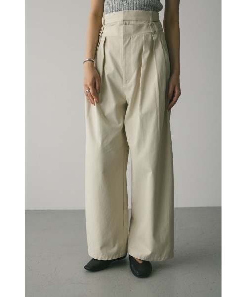 RAKINES ワイドチノパンツ ワイドフィット チノパンツ - カーキ | ZARA Japan / 日本
