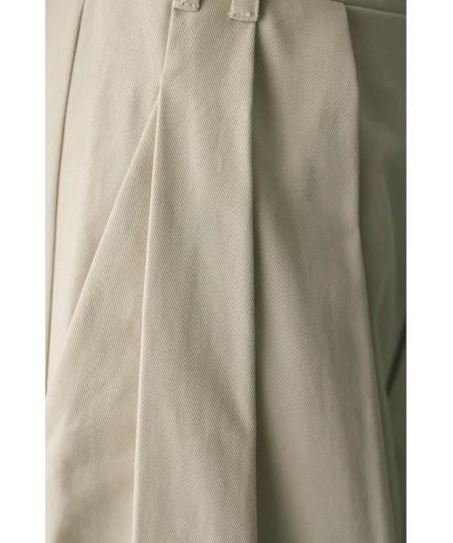 ウエストレイヤーワイドチノパンツ（チノパンツ）｜STYLEMIXER