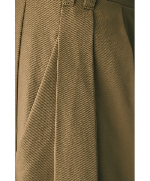 STYLEMIXER ウエストレイヤーワイドチノパンツ　アイボリー STYLEMIXER | ウエストレイヤーワイドチノパンツ (パンツ ) |SHEL'TTER