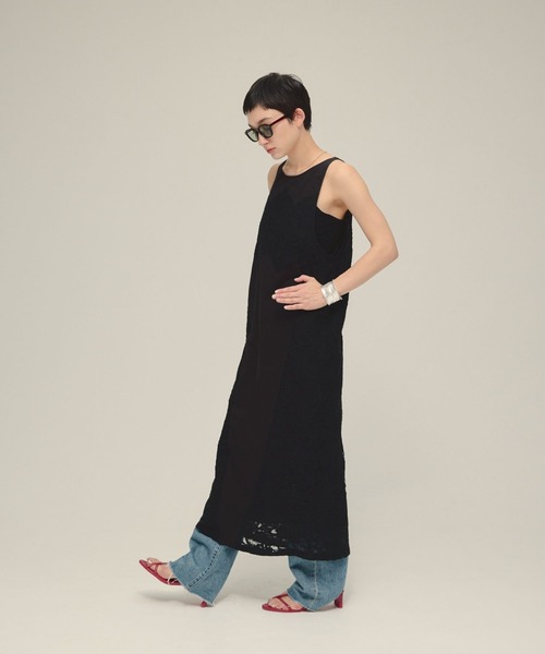 eL(エル)の「【eL】Lace I Line One-Piece/326081(ワンピース・レディース・ブルー/ブラック・FREE)」の21枚目の写真