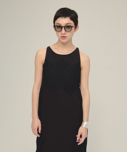 eL(エル)の「【eL】Lace I Line One-Piece/326081(ワンピース・レディース・ブルー/ブラック・FREE)」の16枚目の写真