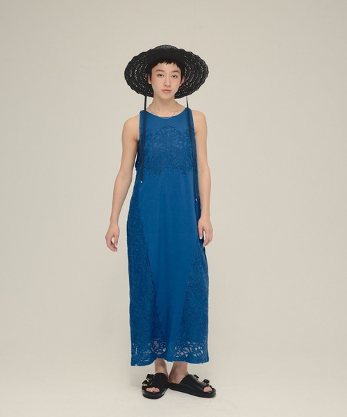 eL(エル)の「【eL】Lace I Line One-Piece/326081(ワンピース・レディース・ブルー/ブラック・FREE)」の19枚目の写真