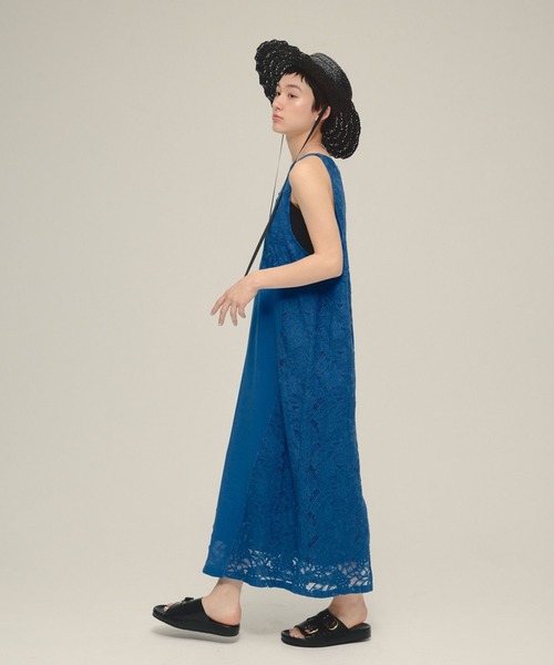 eL(エル)の「【eL】Lace I Line One-Piece/326081(ワンピース・レディース・ブルー/ブラック・FREE)」の20枚目の写真